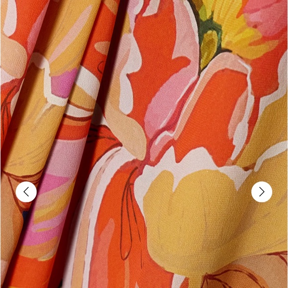 BORGO DE NOR Capucine Embellished Floral-Print Crepe de Chine Maxi Dress - Picture 4 of 16